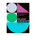 The Velvet Underground 1970 // Blue (Paper Print: 16"W x 22"H)
