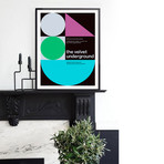 The Velvet Underground 1970 // Blue (Paper Print: 16"W x 22"H)