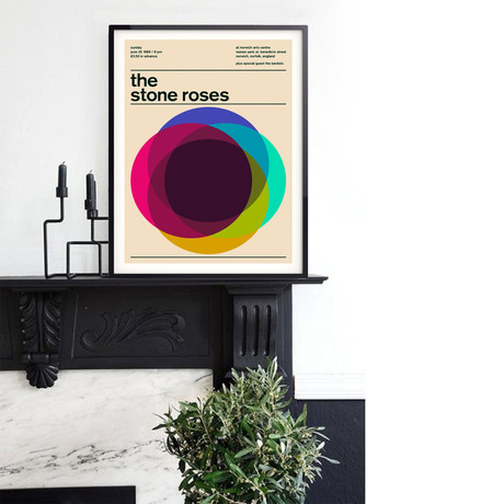 The Stone Roses 1989 // Peach (Paper Print: 16"W x 22"H)