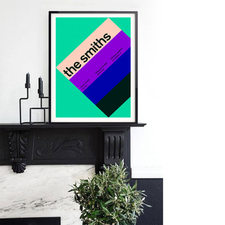 The Smiths 1985 // Green (Paper Print: 16"W x 22"H)