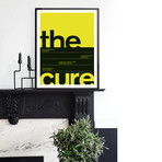 The Cure 1985 // Yellow (Paper Print: 16"W x 22"H)