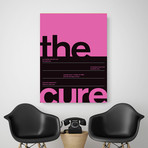 The Cure 1985 // Pink (Paper Print: 16"W x 22"H)