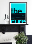 The Cure 1985 // Blue (Paper Print: 16"W x 22"H)