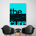 The Cure 1985 // Blue (Paper Print: 16"W x 22"H)
