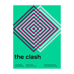 The Clash 1981 // Green (Paper Print: 16"W x 22"H)