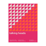 Talking Heads 1975 // Pink (Paper Print: 16"W x 22"H)