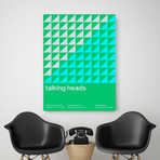 Talking Heads 1975 // Green (Paper Print: 16"W x 22"H)