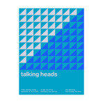 Talking Heads 1975 // Blue (Paper Print: 16"W x 22"H)