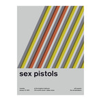 Sex Pistols 1978 // Yellow (Paper Print: 16"W x 22"H)