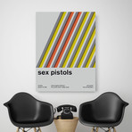 Sex Pistols 1978 // Yellow (Paper Print: 16"W x 22"H)