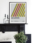 Sex Pistols 1978 // Yellow (Paper Print: 16"W x 22"H)