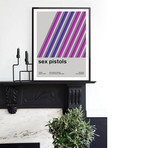 Sex Pistols 1978 // Pink (Paper Print: 16"W x 22"H)