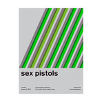 Sex Pistols 1978 // Green (Paper Print: 16"W x 22"H)