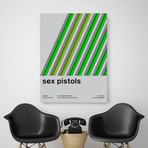 Sex Pistols 1978 // Green (Paper Print: 16"W x 22"H)