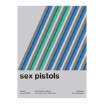 Sex Pistols 1978 // Blue (Paper Print: 16"W x 22"H)