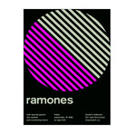 Ramones 1986 // Purple (Paper Print: 16"W x 22"H)