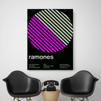 Ramones 1986 // Purple (Paper Print: 16"W x 22"H)