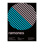 Ramones 1986 // Blue (Paper Print: 16"W x 22"H)