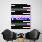 Radiohead 1997 // Pink (Paper Print: 16"W x 22"H)