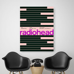 Radiohead 1997 // Peach (Paper Print: 16"W x 22"H)