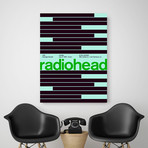 Radiohead 1997 // Green (Paper Print: 16"W x 22"H)