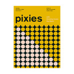 Pixies 1986 // Yellow (Paper Print: 16"W x 22"H)