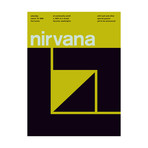 Nirvana 1988 // Yellow (Paper Print: 16"W x 22"H)