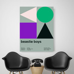 Beastie Boys 1981 // Purple (Paper Print: 16"W x 22"H)