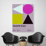 Beastie Boys 1981 // Lime (Paper Print: 16"W x 22"H)