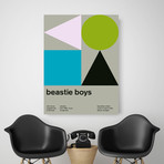 Beastie Boys 1981 // Blue (Paper Print: 16"W x 22"H)