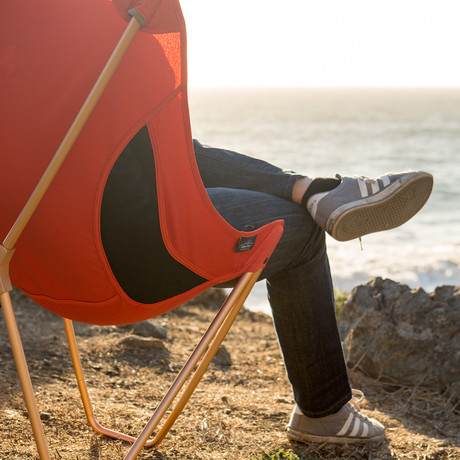 Calpine Chair // Lava Red