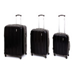 Icon I Hardshell Trolley // Set of 3 // Black