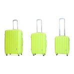 Icon II Hardshell Trolley // Set of 3 // Apple Green