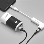 iLinio // Lightning + AUX Adapter (Black)