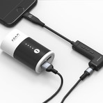 iLinio // Lightning + AUX Adapter (White)