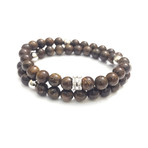 The Quintessential // Bronzite + White Gold (Petite)