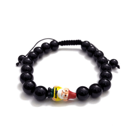 The Gnome Bracelet // Black Onyx (Small)