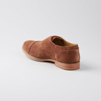 Baily Laceless Cap-Toe Oxford // Brandy (US: 8.5)