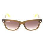 Vidal Sunglasses // Army + Grey + Yellow