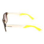 Vidal Sunglasses // Army + Grey + Yellow