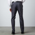 Pin Stripe Signoria Suit // Grey Purple (Euro: 58)