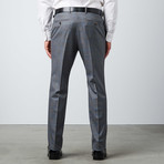 Signoria Plaid Suit  // Grey + Blue (Euro: 54)