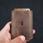 Card Wallet (Grey +Tan)