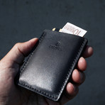 Card Wallet (Grey +Tan)