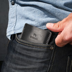 Card Wallet (Grey +Tan)