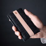 Classic iPhone Sleeve // Grey + Natural