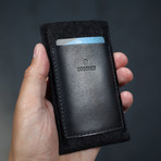 Card Wallet Sleeve // Grey + Black (iPhone 6/6S/7)