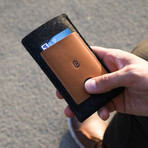 Card Wallet Sleeve // Grey + Tan (iPhone 6/6S/7)