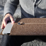 MacBook Sleeve // Deep Caramel (MacBook Air 11)