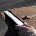 MacBook Sleeve // Deep Caramel (MacBook Air 11)